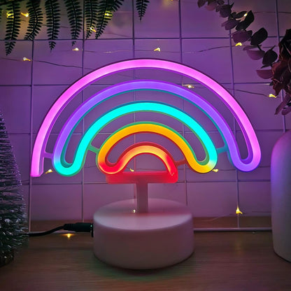 Lumière Néon Arc-en-Ciel